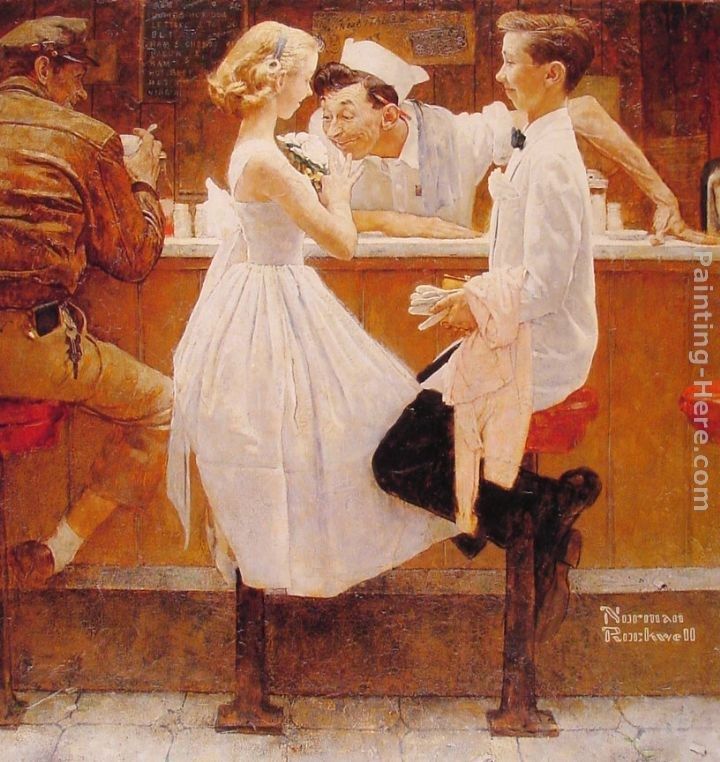 Norman Rockwell After the Prom